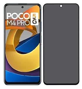 Tele Shield Privacy Tempered Glass Screen Protector for Poco M4 Pro 5G ...