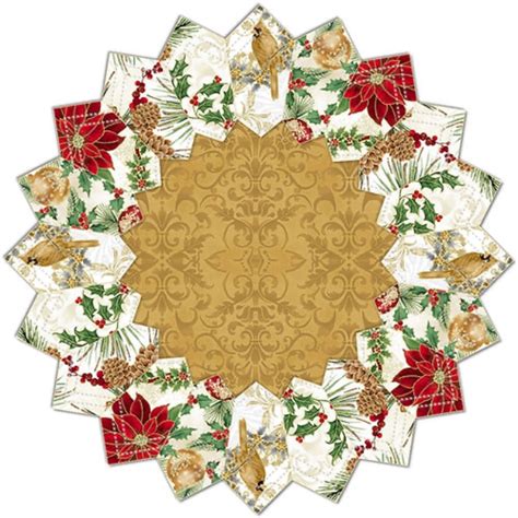Christmas Table Topper Quilt Pattern 的图像结果