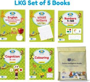 LKG books for kids CBSE (Set of 5 Books) English, Writing, Maths, GK or ...