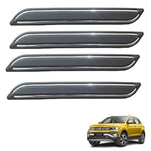 Autokaar Car Bumper Corner Protector Chrome Line Universal for ...