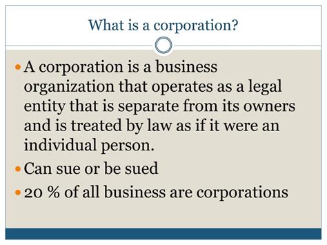 What Is a Corporation 的图像结果