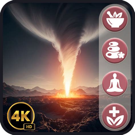 Severe Storm Ambience - Powerful Tornado & Deep Wind Sounds - App on ...