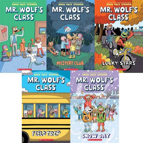 Mr. Wolf's Class Series 5 Books Set (Paperback) : Aron Nels Steinke: Amazon.com.au: Books