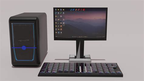 Image result for Desktop Computer with Monitor and Keyboard
