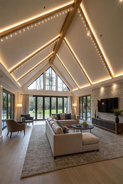 20+ Inspiring Ideas for Lighting Vaulted Ceilings