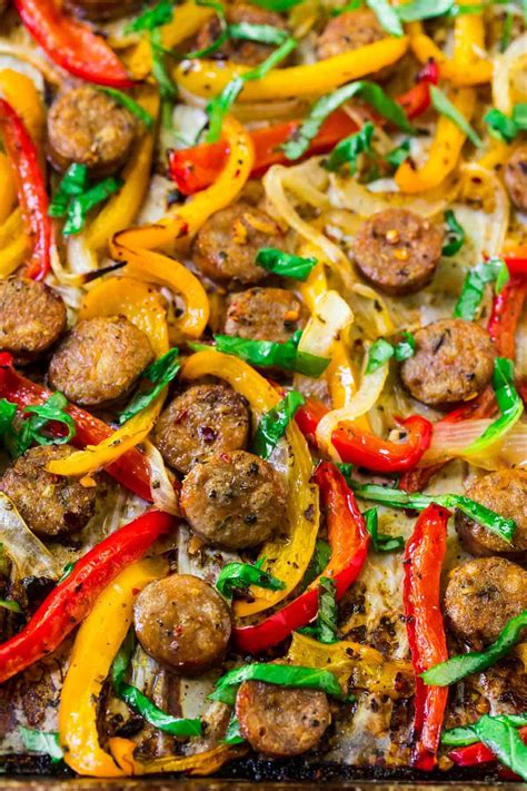Sausage and Peppers in the Oven {Easy Sheet Pan Recipe} – Well Plated