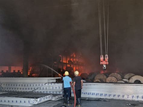 Umaragam Viva Company Fire: Raw Material & Machinery Destroyed | No ...
