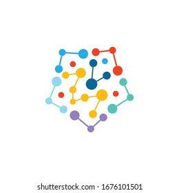 Colorful Technology Icon Vector Tech Logo Stock Vector (Royalty Free ...