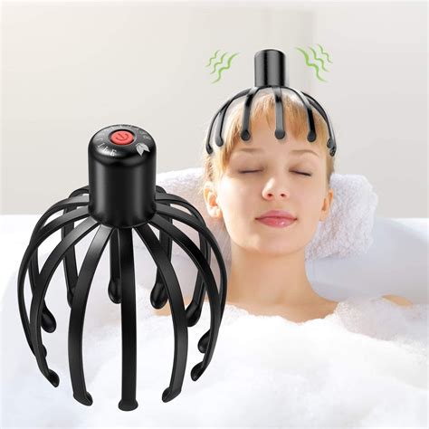 Head Massager, Electric Scalp Massager with 3 Modes and Automatic ...