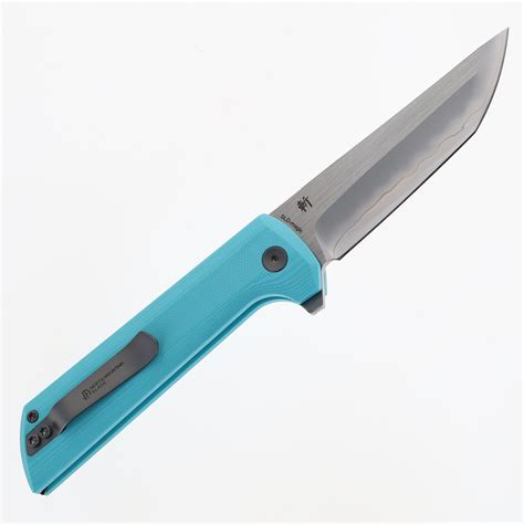 Northern Mountain Blades CHOP 2 Folding Knife Sky Blue G10 Handle SLD ...