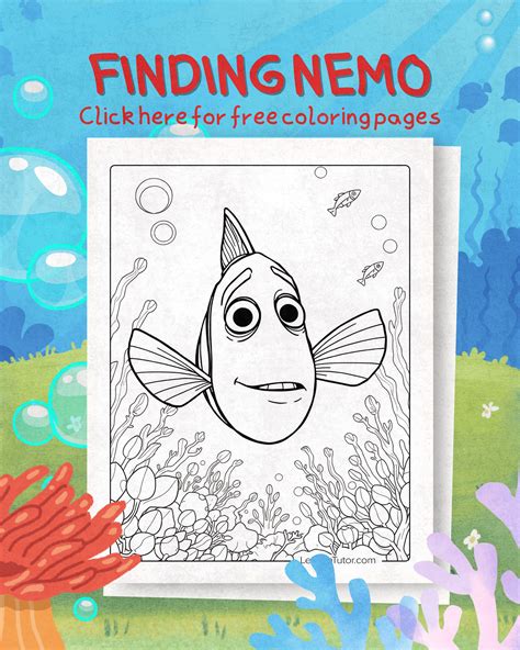 Finding Nemo Coloring Pages