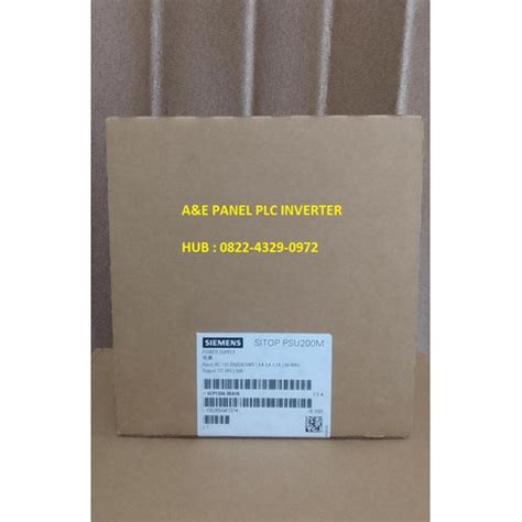 Jual Plc Siemens Sitop Power Supply 6Ep1334-3Ba10 Psu200M 6Ep1334 3Ba10 ...