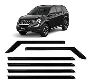 AutoMoto Unbreakable Injection Moulded Car Side Window Deflector, Door ...