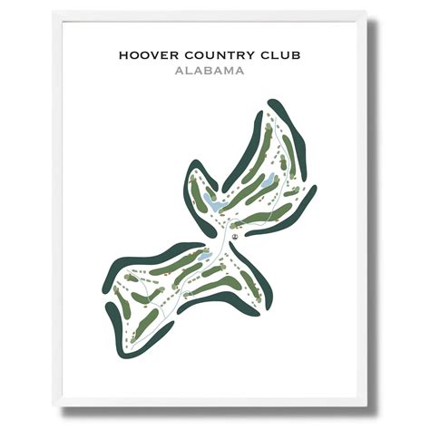 Buy the best printed golf course Hoover Country Club, Alabama