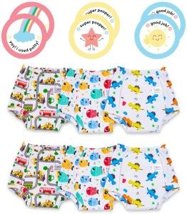 Superbottoms Potty Training Sticker + Padded Underwear for Kids/ Babies ...
