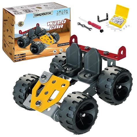 FunBlast Wild Car Blocks for Kids – Building and Assembling Block Brick ...