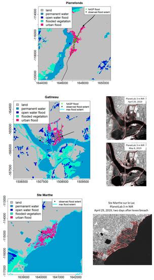 Testing Urban Flood Mapping Approaches from Satellite and In-Situ Data ...