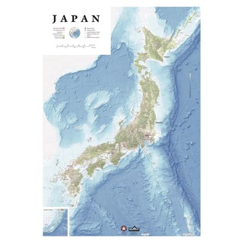 Large Map of Japan 的图像结果
