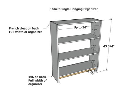Woodworking Hub: French Cleat Modular Closet System