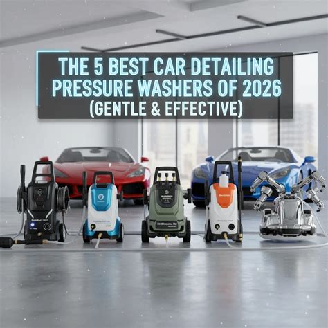 The 5 Best Car Detailing Pressure Washers of 2026 (Gentle & Effective) | Auto Bling Reviews