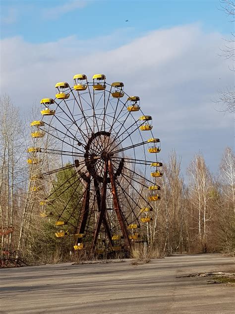 Pripyat ferris wheel, March 2020 : r/chernobyl