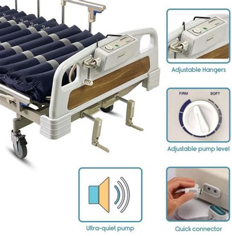 KosmoCare MM3 Anti Decubitus Tubular Air Mattress for Patients Bed Sore ...