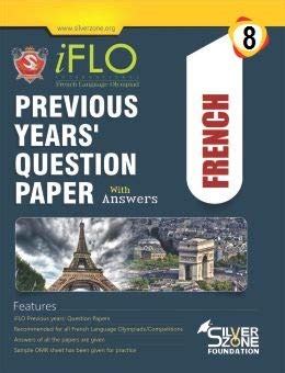 Buy IFLO 8 International Olympiad of FRENCH Class 8 Previous Year ...