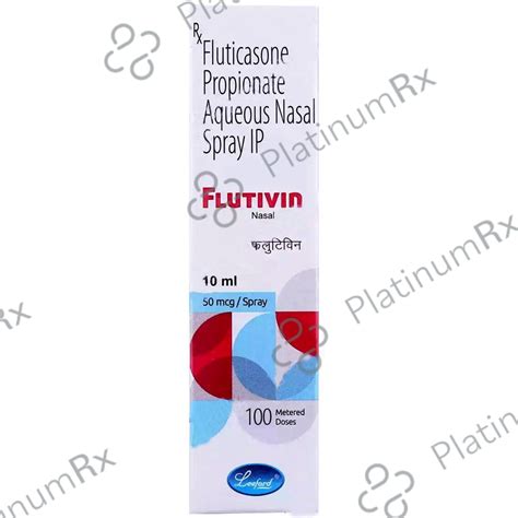 Flutivin Nasal Spray 10ml – Uses, Price, Side Effects | PlatinumRx