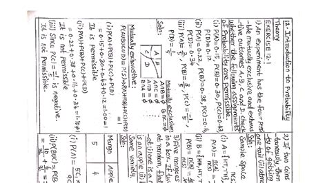 Probability Exercises and Solutions for E 12: Introduction to ...