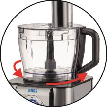 Boss B704 1000-Watt Food Processor with Blender Jar, Silver : Amazon.in ...