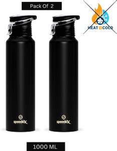 SPEEDEX Stainless Steel Water Bottle for fridge School Gym Home office ...
