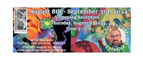 Carl Yonder Storyteller III Exhibition, 34 S Potomac Street, 21740 ...