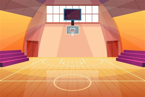 Basketball Court Cartoon 的图像结果