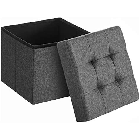 SONGMICS 11.8 Inches Folding Storage Ottoman Bench, India | Ubuy