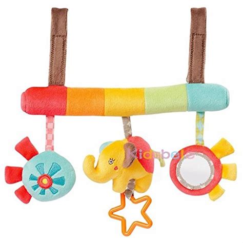 Buy Kidsbele Baby Toys Stroller Hanging Soft Rattles Handbell Ring ...