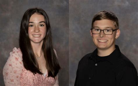 Moorhouse, Napier named Benjamin Logan Seniors of the Month - Peak of Ohio