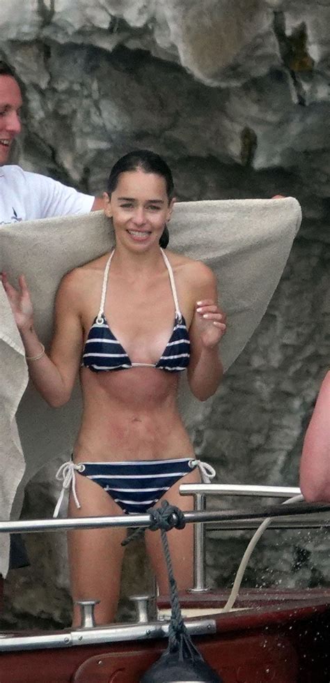 Emilia Clarke Bathing Suit