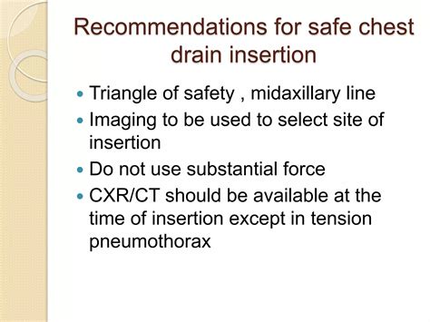 Intercostal drainage | PPTX