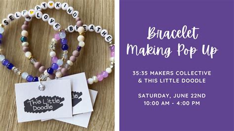 Bracelet Making Pop Up, 265 W Peace Rd, Sycamore, IL, United States ...