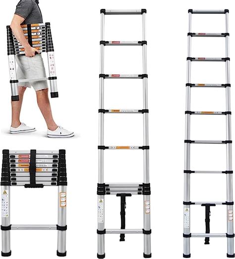 Image result for How to Use a Telescoping Ladder