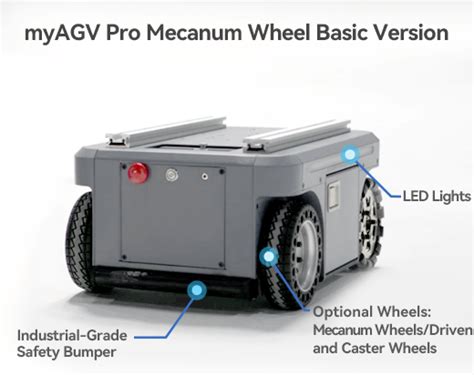 myAGV Pro Autonomous mobile robot platform – MG Super Labs