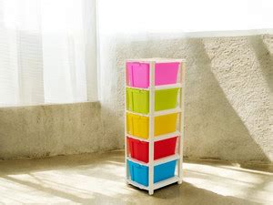 Pipasa 5 Xl Plastic Modular Drawer System For Home, Office, Hospital ...