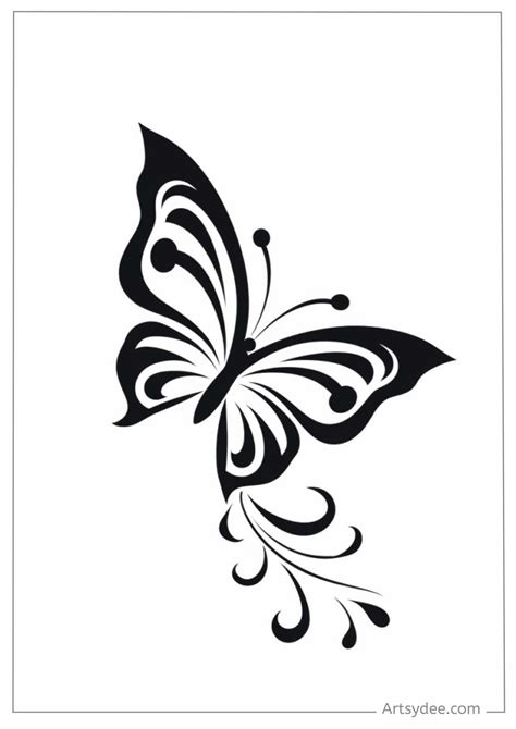Free printable stencils butterfly, Download Free printable stencils ...