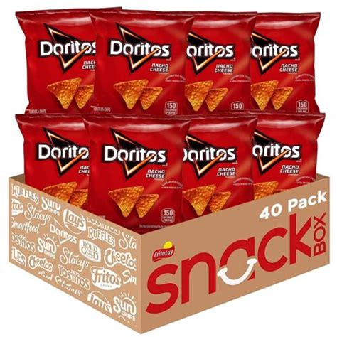 40 Packs of Doritos Nacho Cheese Flavored Tortilla India | Ubuy