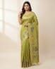 Buy Lime Sarees for Women by SEMORE Online | Ajio.com
