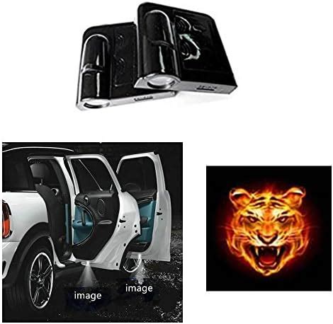 Soondar 2 pcs Universal Wireless Car Projection LED Projector Door ...