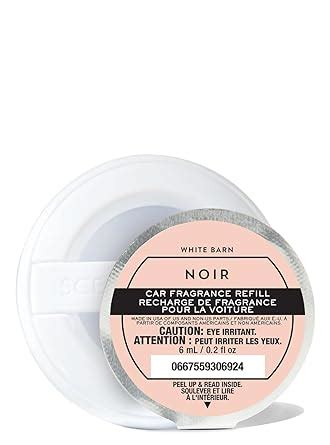 Bath and Body Works Noir Car Fragrance Refill |6 ml / 0.2 fl oz |Car ...