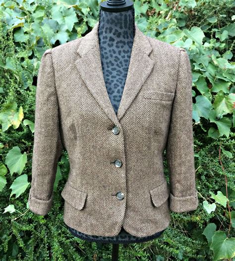 Womens Brown Tweed Jacket For Sale at Ellen Franklin blog