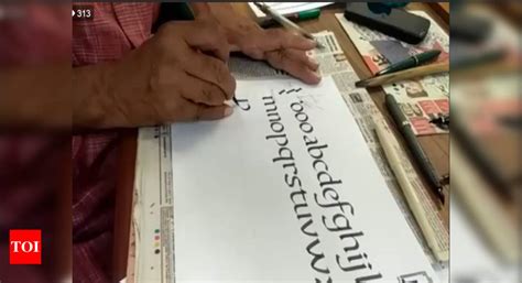 Viewers learn calligraphy art through virtual class | Events Movie News ...