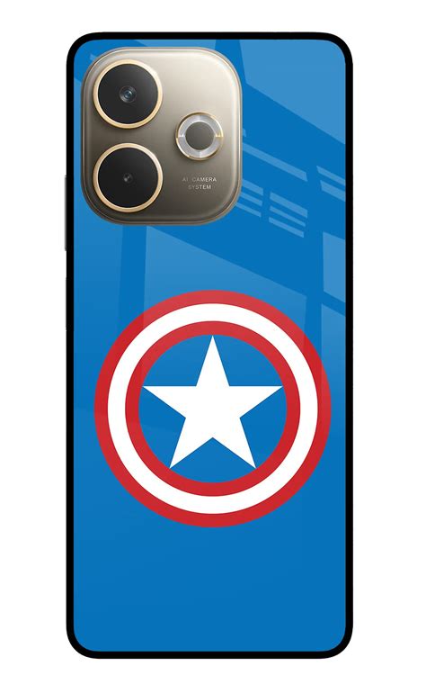 Buy Now Captain America Logo Glass Case for Oppo A5 Pro 5G Online ...